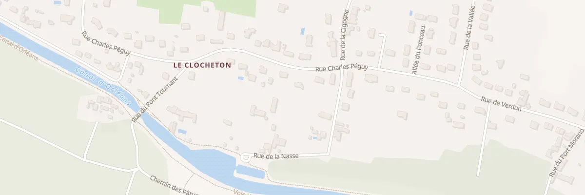 Plan du 23 Rue Charles Péguy à Chécy
