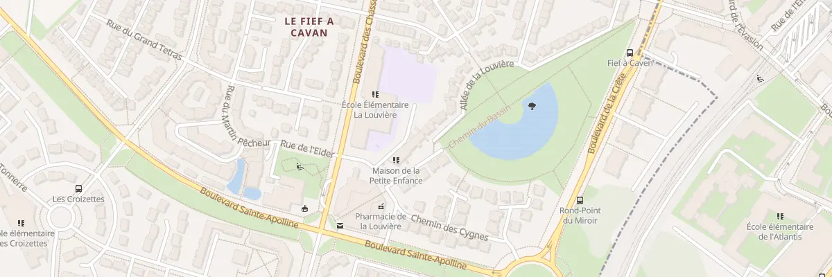 Plan du 39 Che des Cygnes à Courdimanche
