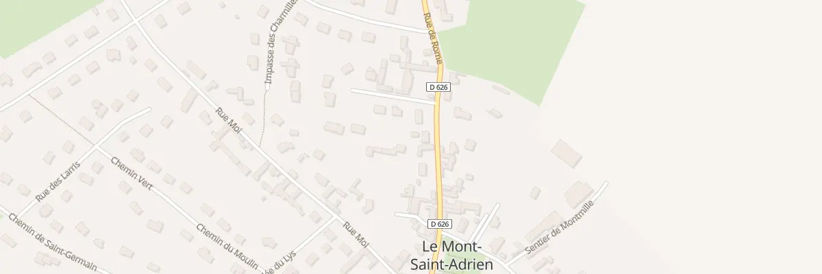 Plan du 287 Rue de Rome au Mont-Saint-Adrien