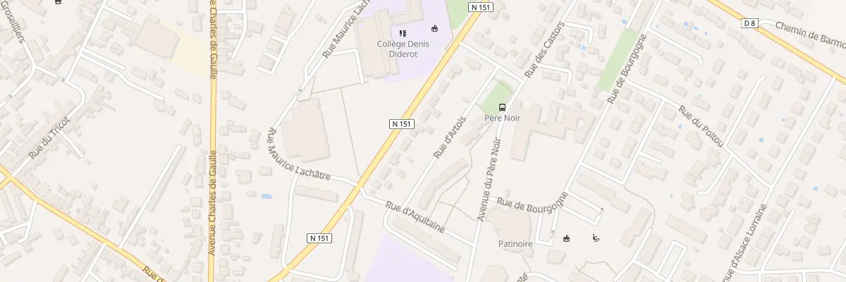 Plan du 33 Av des Bernardines à Issoudun