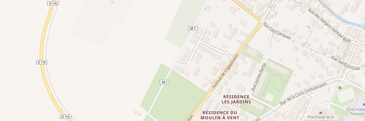 Plan du 17 Rue des Maraîchers à Dourdan