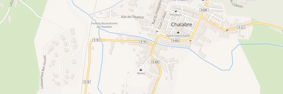 Plan du 284 Rue du Pont de l’Hers à Chalabre