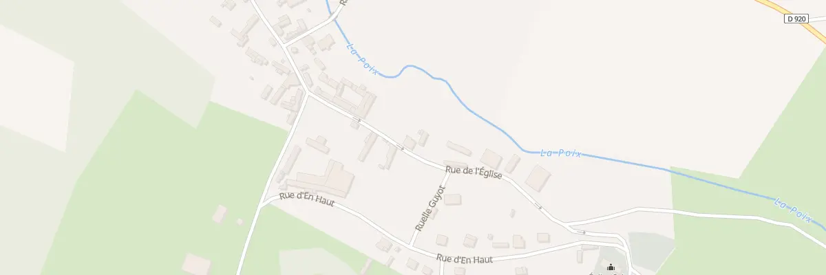 Plan du 10 Rue de l’Eglise à Blangy-sous-Poix
