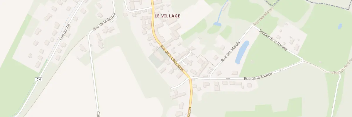 Plan du 1 Imp de la Tour à Courcelles-sur-Viosne