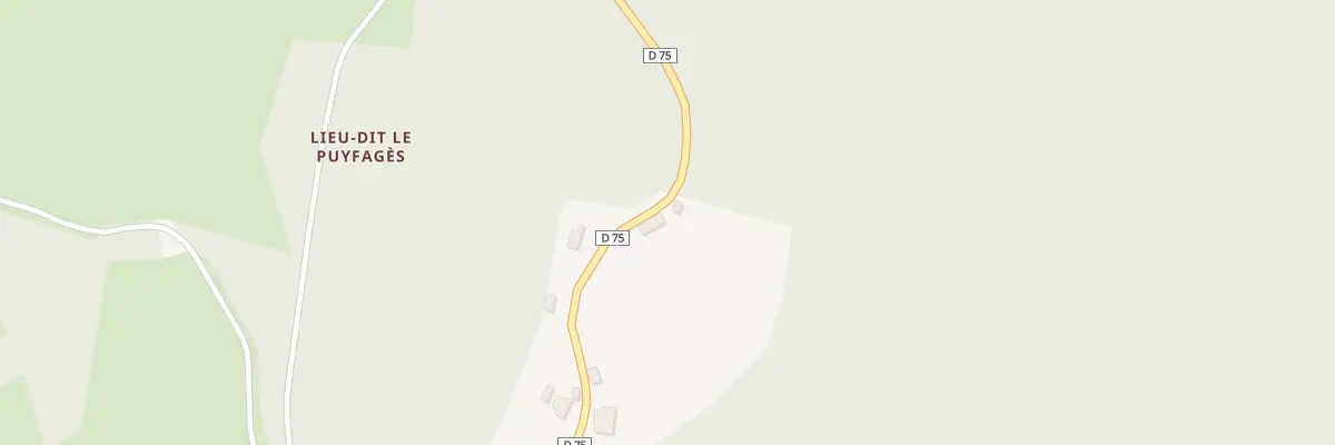 Plan du 5073 Le Perol à Hautefage