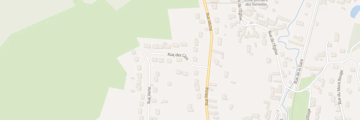 Plan du 5B Rue des Clos à Rainvillers