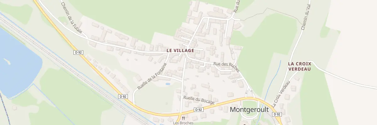 Plan du 6 Rue du Raidillon à Montgeroult
