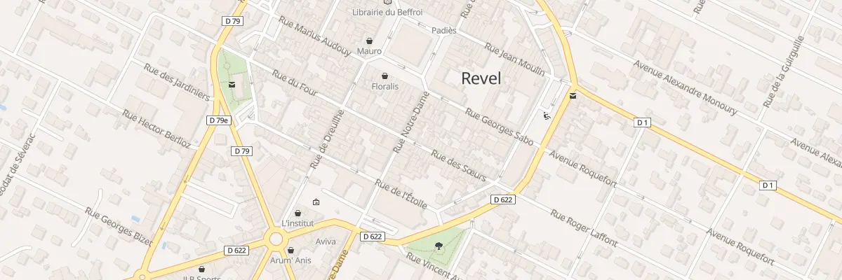 Plan du 30 Rue des Soeurs à Revel