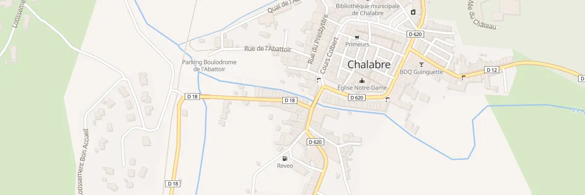 Plan du 309 Rue du Pont de l’Hers à Chalabre