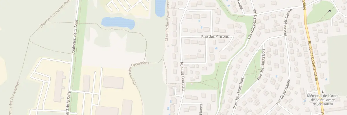 Plan du 41 Rue des Ecureuils à Boigny-sur-Bionne
