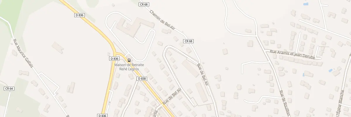 Plan du 25 Rue de Bel Air à Dourdan