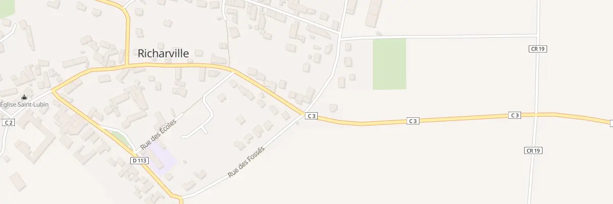 Plan du 23 Rue du Marteau à Richarville