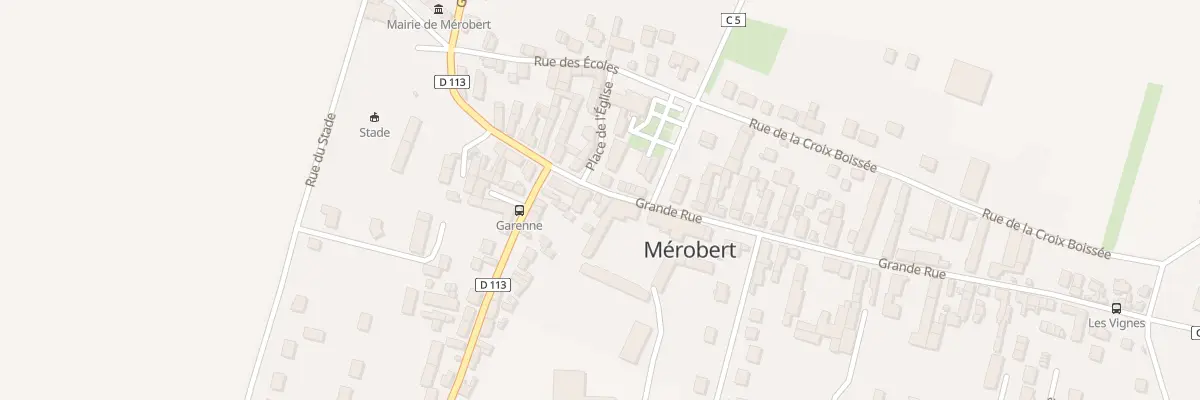 Plan du 40 Gr Gde Rue à Mérobert