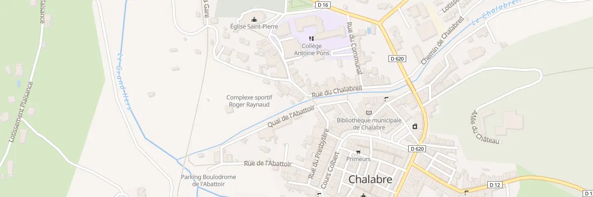 Plan du 4 Rue Saint Pierre à Chalabre