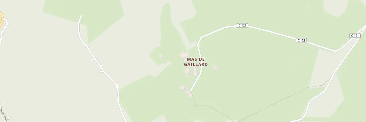 Plan du 5137 Mas de Gaillard à Cardaillac