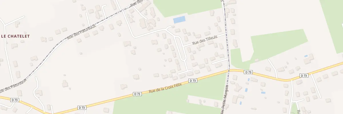 Plan du 16 Rue des Marronniers à La Châtre