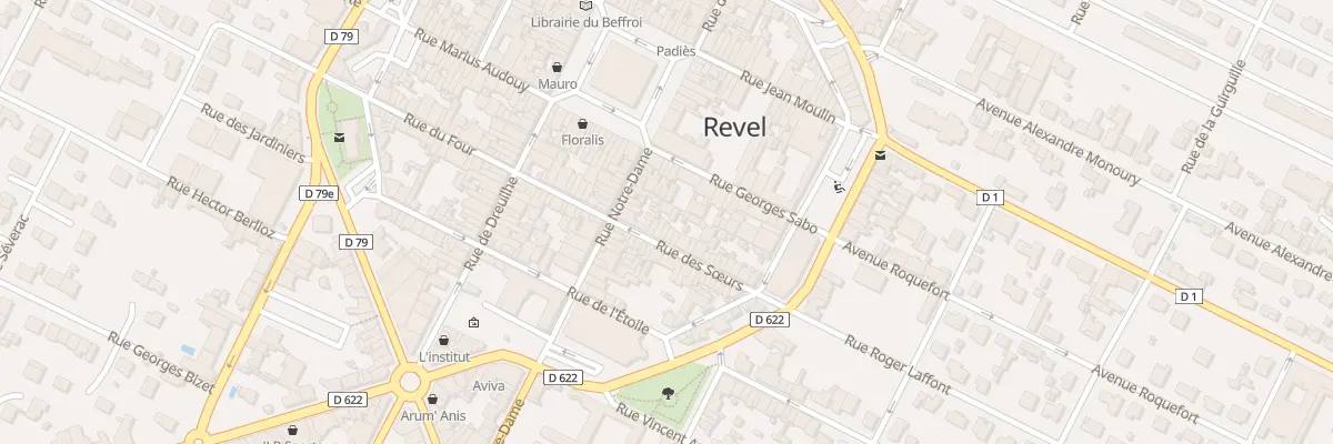 Plan du 28 Rue des Soeurs à Revel