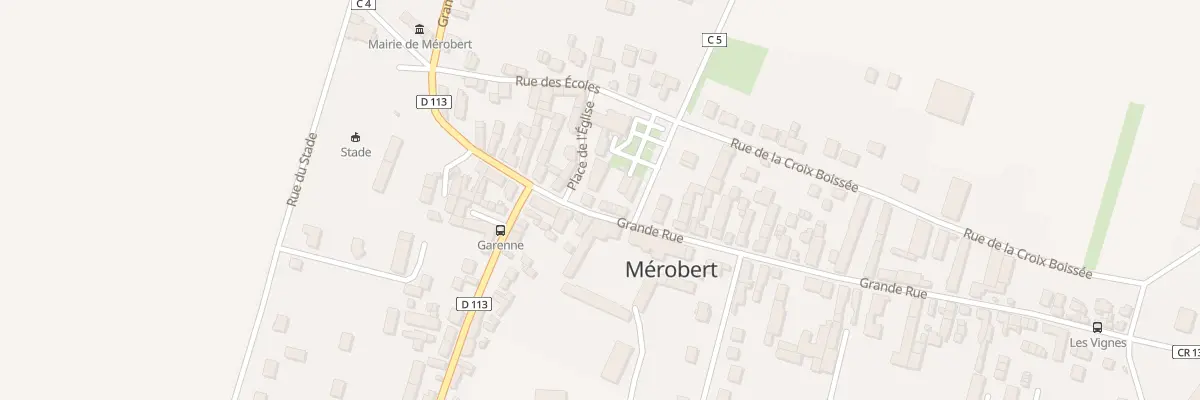 Plan du 39 Gr Gde Rue à Mérobert