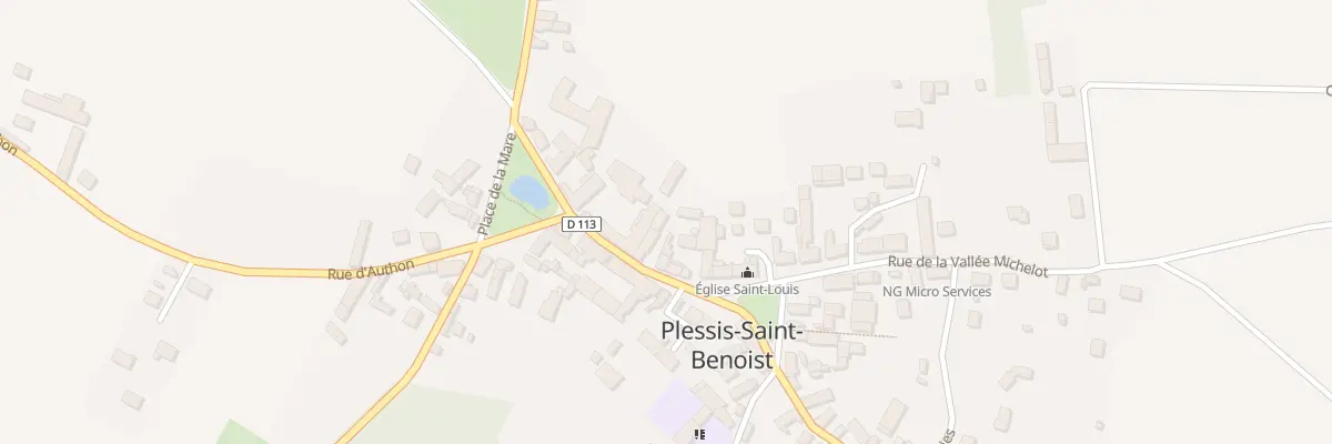 Plan du 4 Rue de Dourdan à Plessis-Saint-Benoist