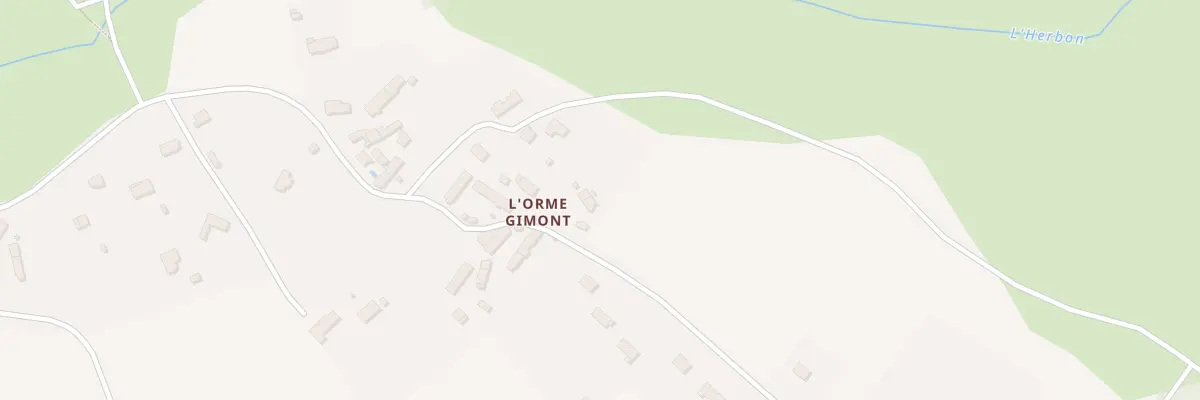 Plan du 33B L’Orme Gimont à Massay