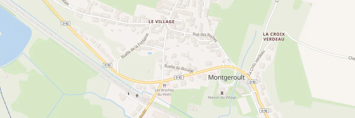Plan du 4B Rle du Bocage à Montgeroult