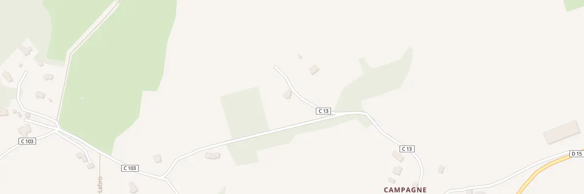 Plan du 635 Rte de Campagne à Camburat
