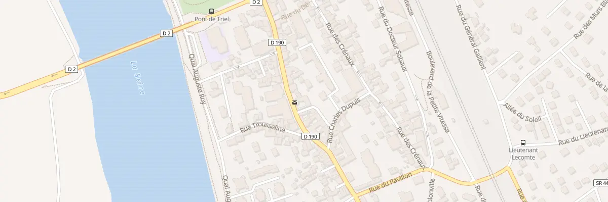 Plan du 108 Rue Paul Doumer à Triel-sur-Seine