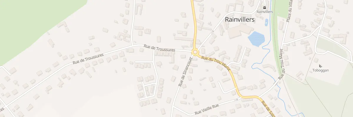 Plan du 3 Rue de Troussures à Rainvillers