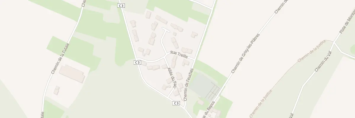 Plan du 10 Rue Treille à Montgeroult