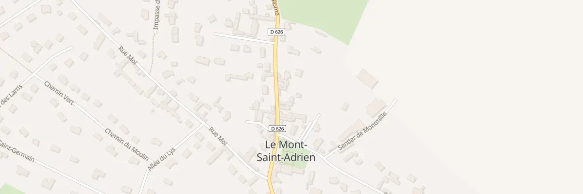 Plan du 244 Rue de Rome au Mont-Saint-Adrien