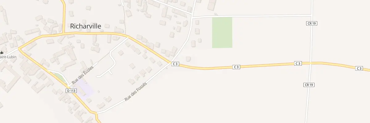 Plan du 2 Rte de la Forêt à Richarville
