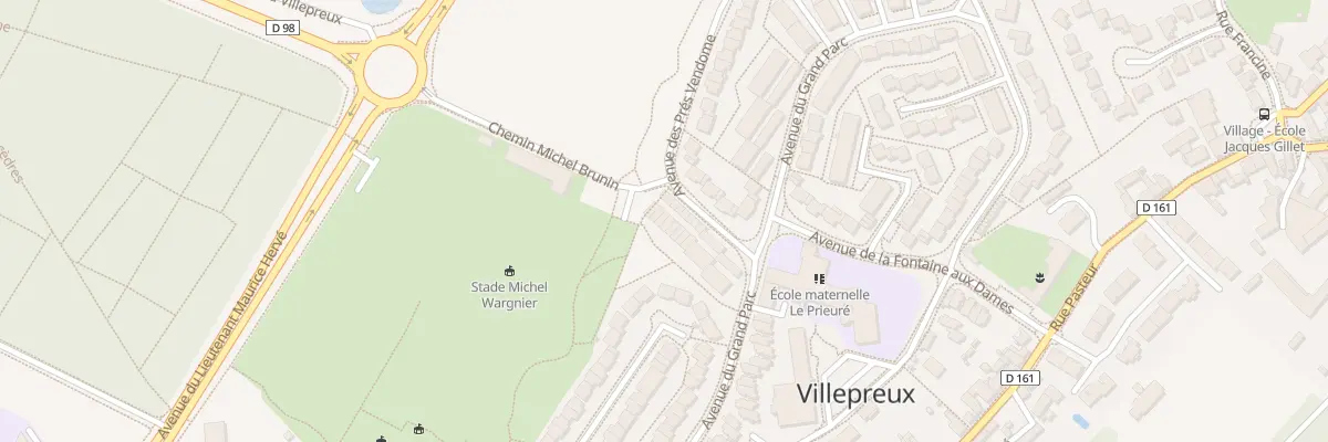 Plan du 27 Av des Prés Vendôme à Villepreux