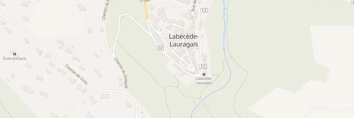 Plan du 45 Rue des Pyrénées à Labécède-Lauragais