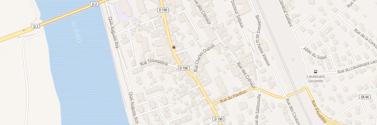 Plan du 98 Rue Paul Doumer à Triel-sur-Seine