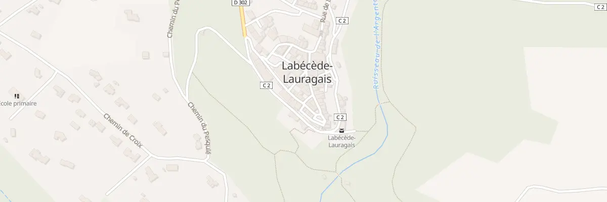 Plan du 37 Rue des Pyrénées à Labécède-Lauragais