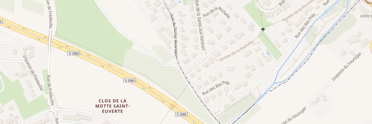 Plan du 2 Rue de la Sente aux Veneurs à Boigny-sur-Bionne