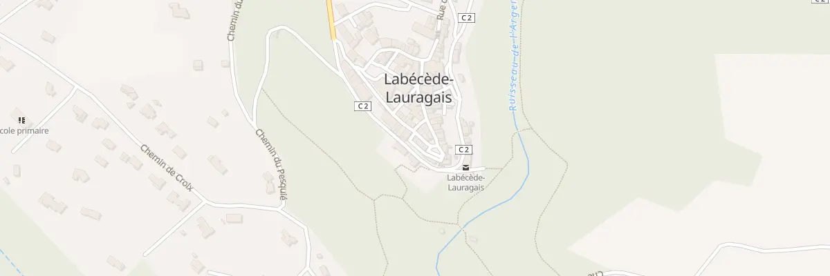 Plan du 28 Rue des Pyrénées à Labécède-Lauragais