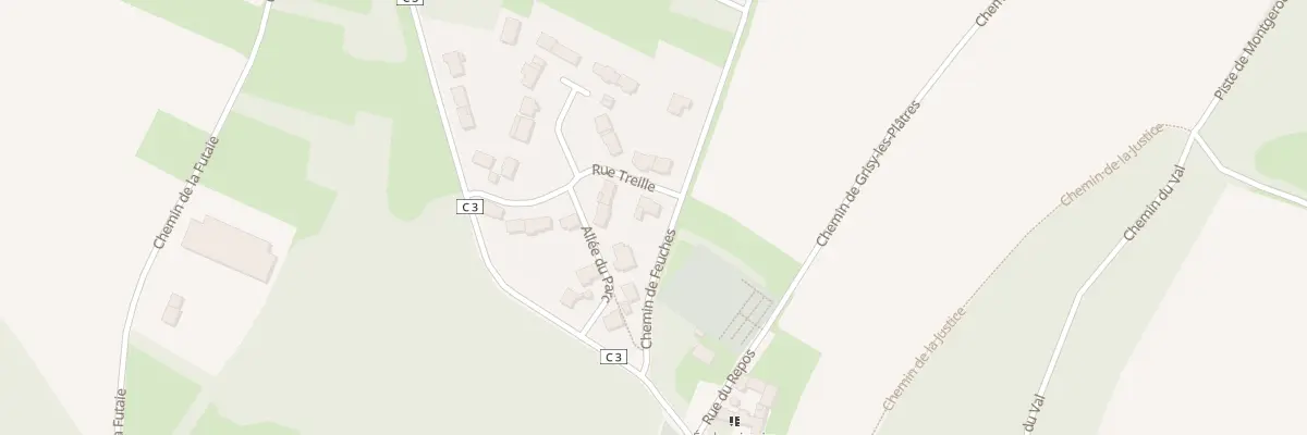 Plan du 12 Rue Treille à Montgeroult