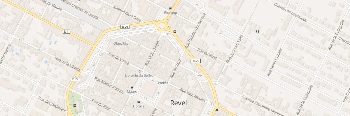 Plan du 4 Rue du Temple à Revel