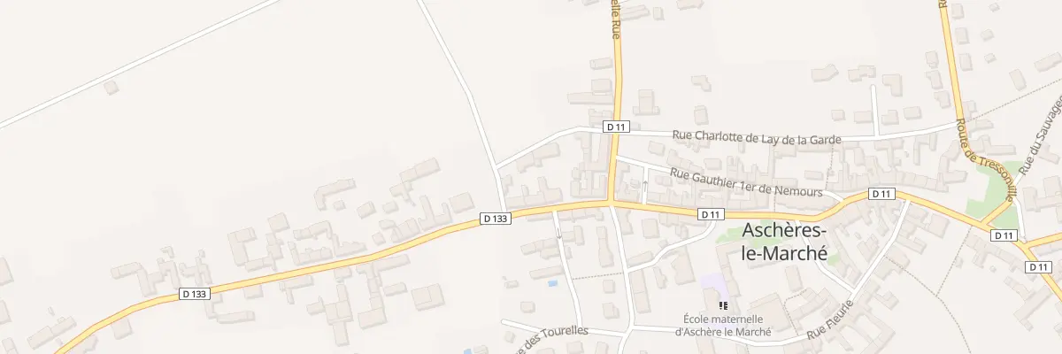 Plan du 8 Rue de Beaumont à Aschères-le-Marché