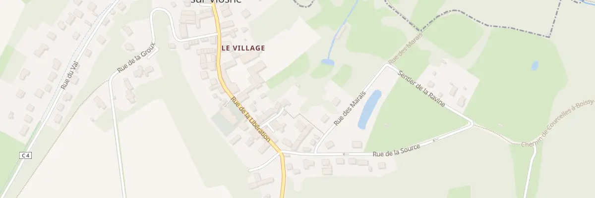 Plan du 4B Imp de la Tour à Courcelles-sur-Viosne