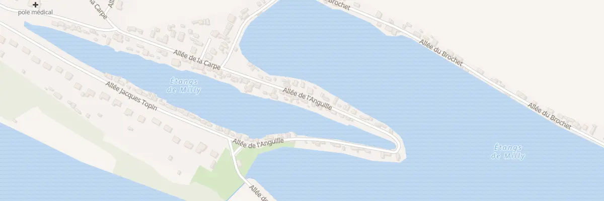 Plan du 140 All de l’Anguille à Milly-sur-Thérain