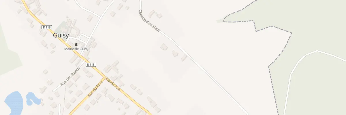 Plan du 24 Che d’En Haut à Guisy