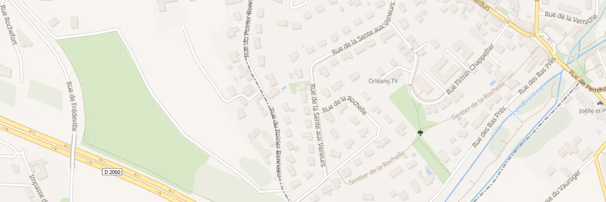 Plan du 16 Rue de la Sente aux Veneurs à Boigny-sur-Bionne