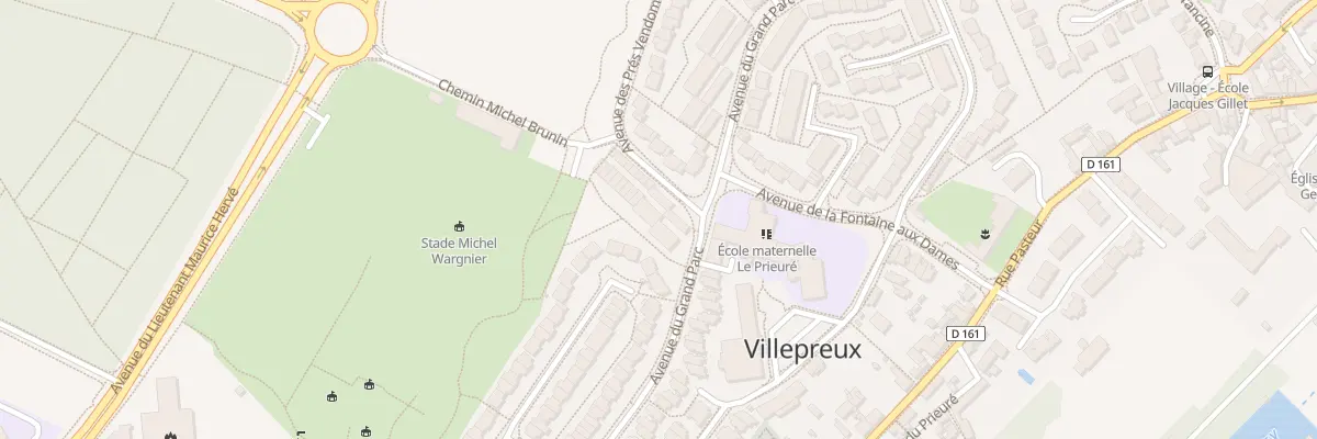 Plan du 9 Av des Prés Vendôme à Villepreux