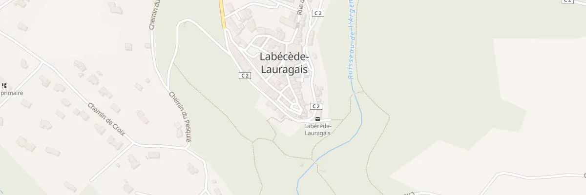 Plan du 35 Rue de la Mairie à Labécède-Lauragais