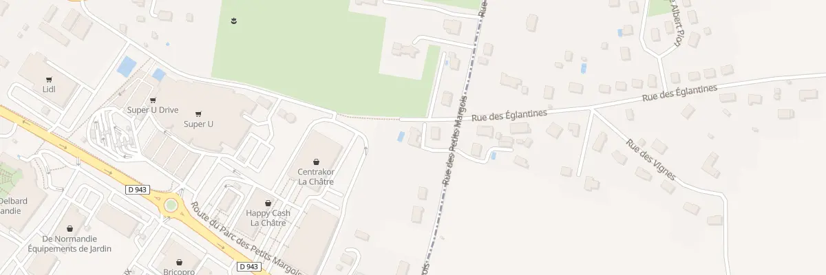 Plan du 19 Rue des Petits Margois à La Châtre