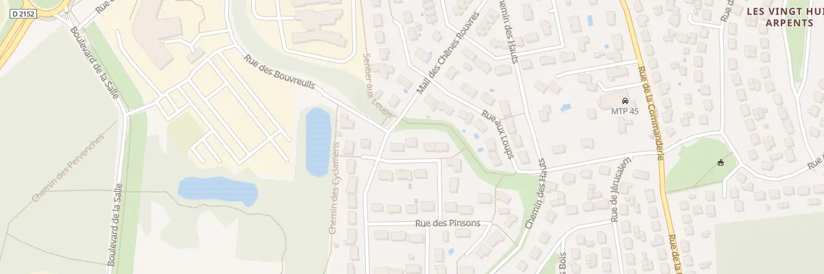 Plan du 3 Rue des Fauvettes à Boigny-sur-Bionne