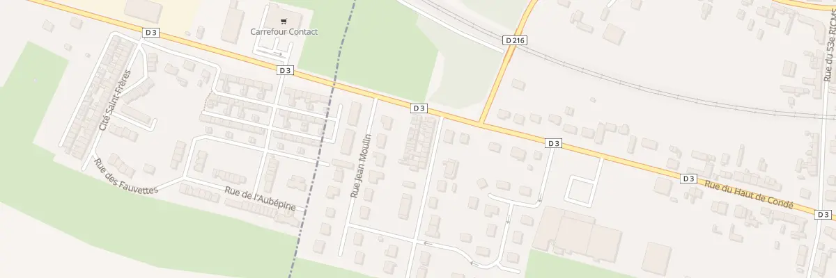 Plan du 5 Rue de Hurlevent à Condé-Folie