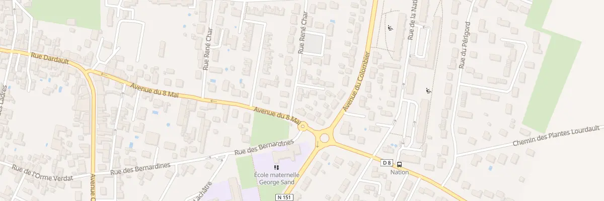 Plan du 2 Imp des Mesanges à Issoudun